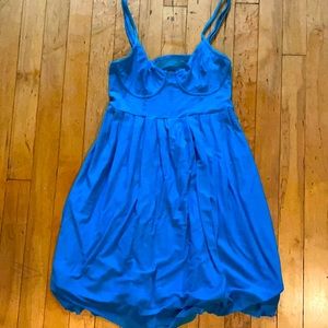 Blue urban outfitters party dress
